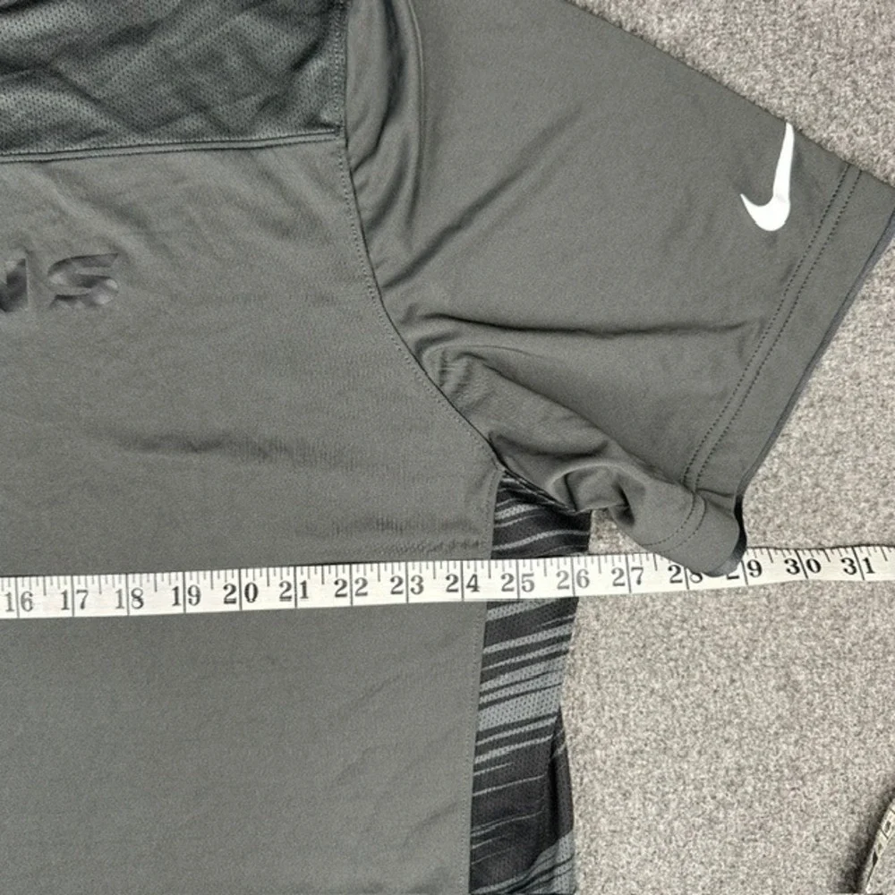Nike Houston Texans NFL Onfield Dri-FIT Shirt Mens 3XL Gray 596775-060
